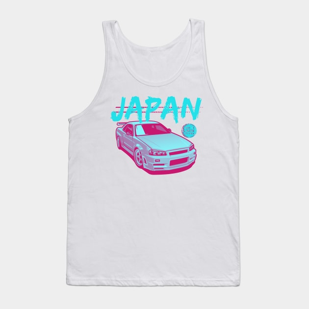 Japanese Racer Tee! Tank Top by SocietyTwentyThree